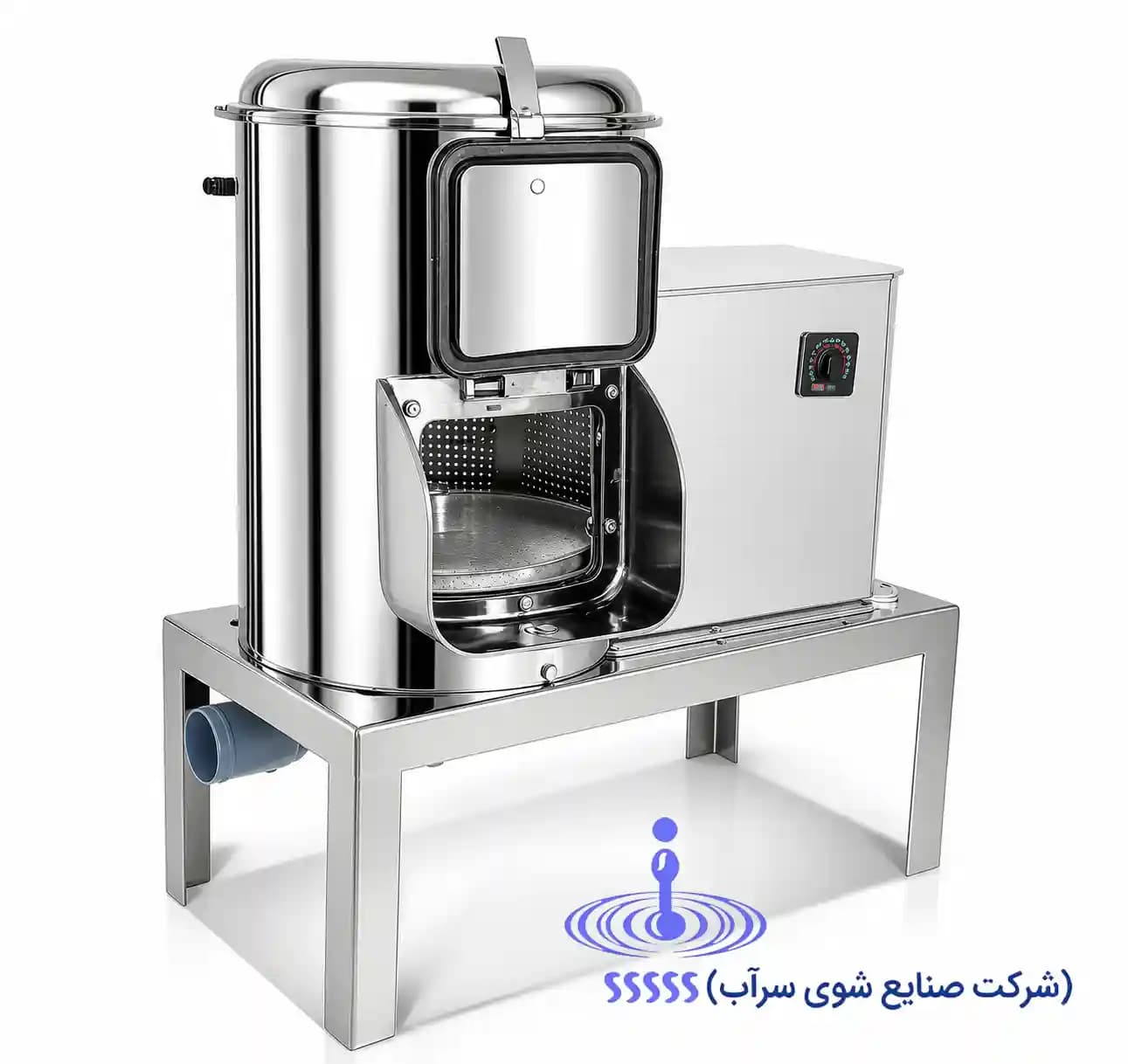 دستگاه پوست کن سیب زمینی صنعتی — تصویر ۵