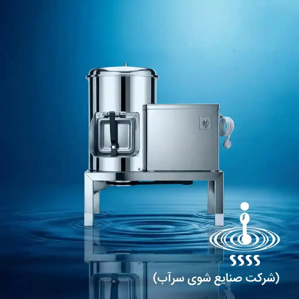 دستگاه پوست کن سیب زمینی صنعتی — تصویر ۳