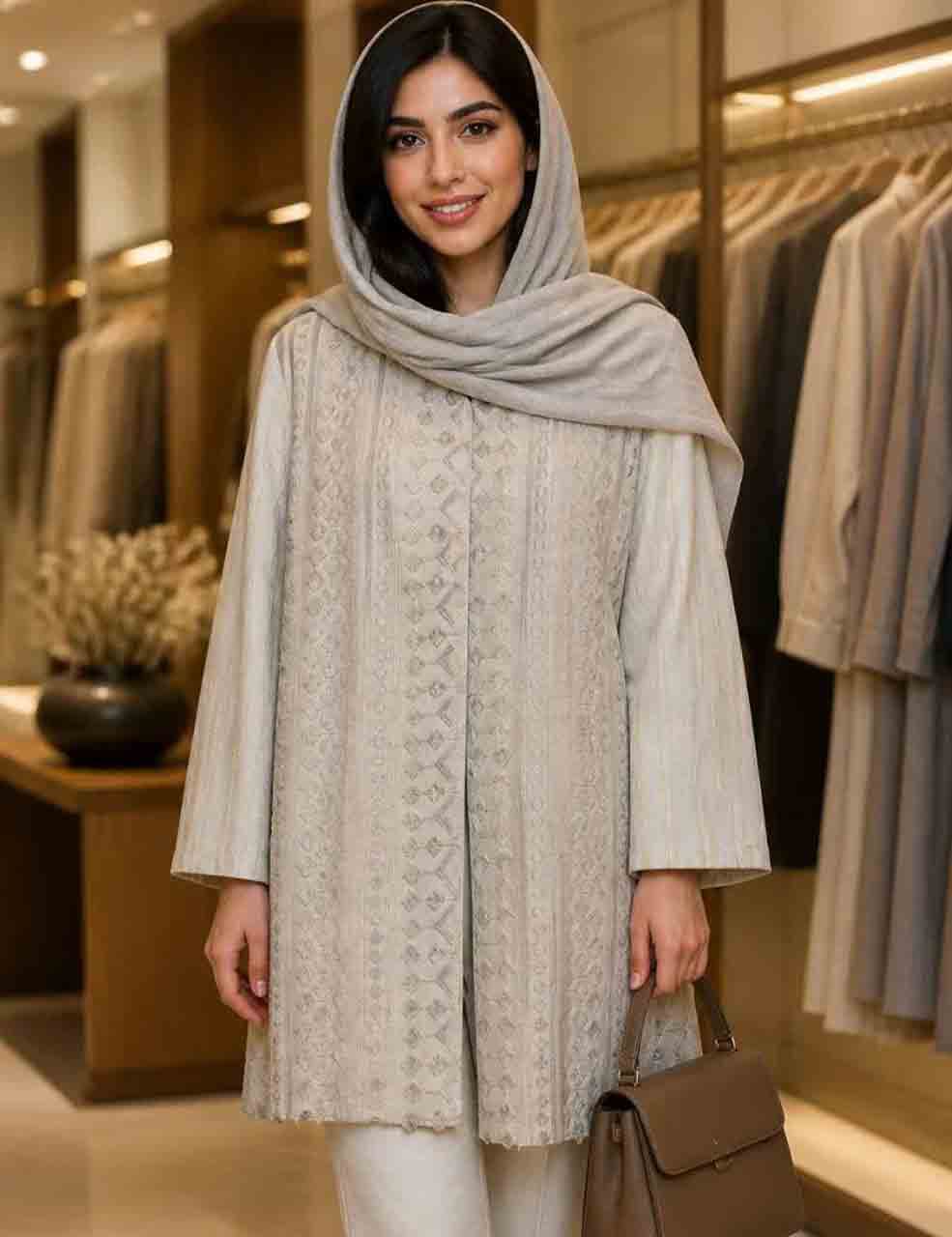 کت تک زنانه مدل ماهور_شیکان کده