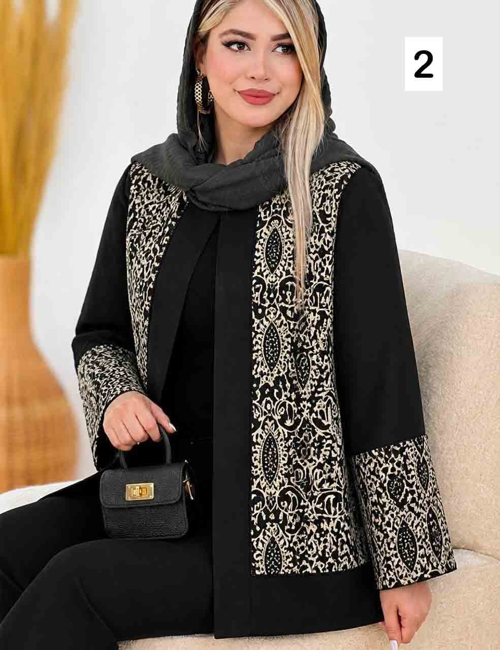 کت تک زنانه مدل ترمه_شیکان کده — تصویر ۲