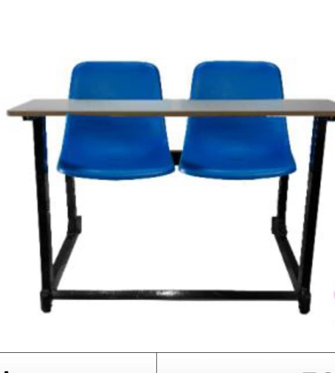 صندلی آموزشی ۲ نفره