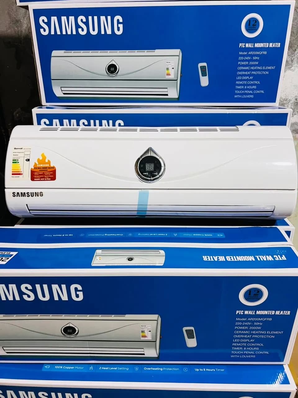 پنل هیتر دیواری سامسونگ مدل AR200MQFRB — تصویر ۳