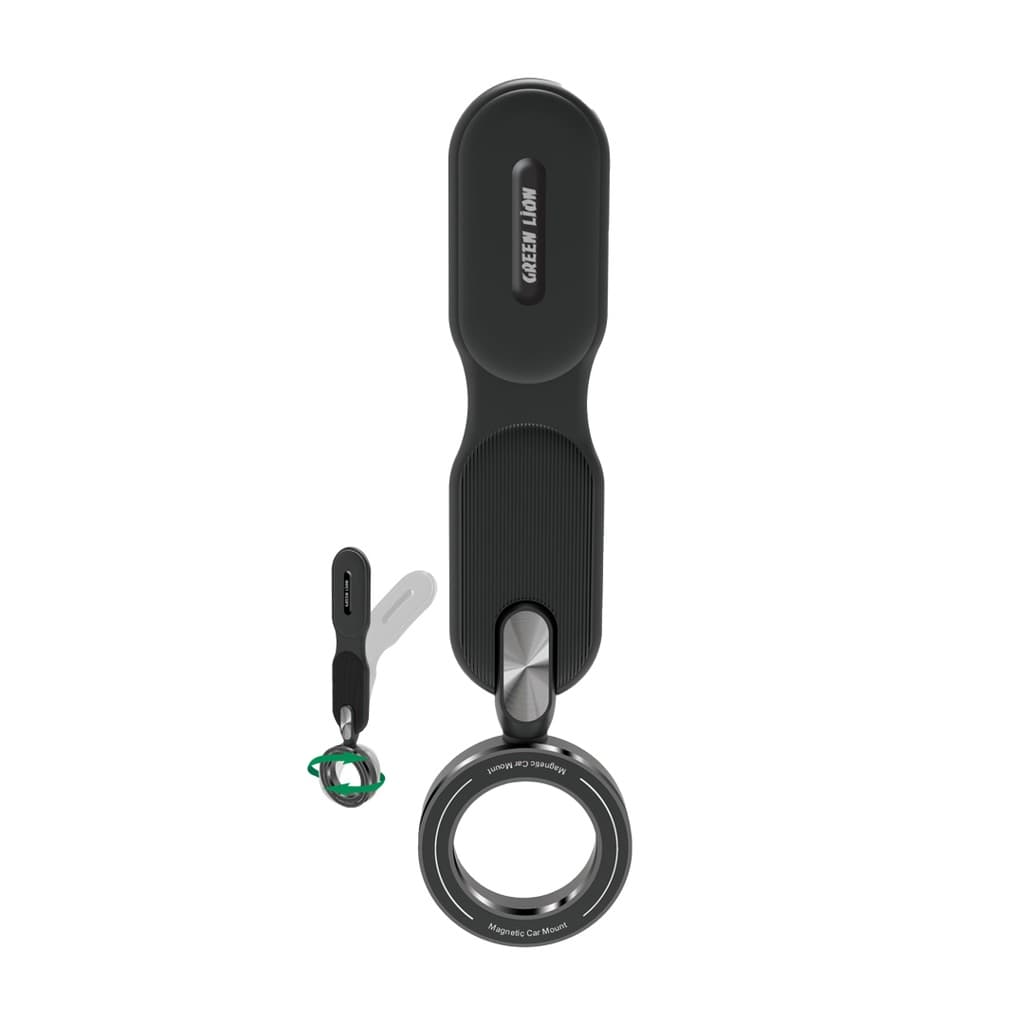 هولدر نگهدارنده مگ سیف دار خودرو گرین لاین مدل Green Lion Flexible MagSafe Car Holder — تصویر ۴