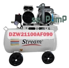 کمپرسور استریم بدون روغن سایلنت ۹۰ لیتری استریم 090 DZW21100AF