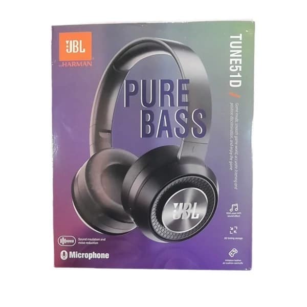 هدست بلوتوثی JBL مدل TUNE 51D — تصویر ۳