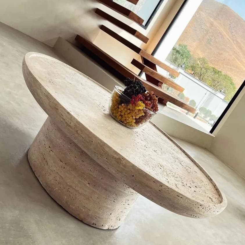 میزجلومبلی سنگی کد ۰۱۱