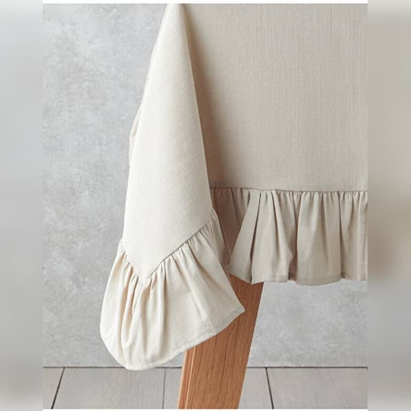 رومیزی نخی 150×200 سانتی متر انگلیش هوم مدل Ruffled — تصویر ۲