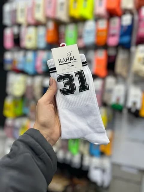 جوراب طرح اعداد — تصویر ۶