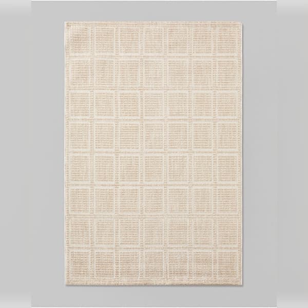 فرش ماشینی 120×180 سانتی متر انگلیش هوم مدل Aurelia بژ