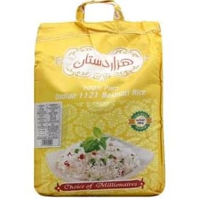 برنج پاکستانی دانه بلند هزاردستان