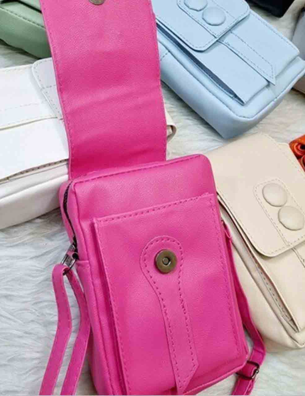 کیف کوچک دو دکمه ایستاده — تصویر ۴