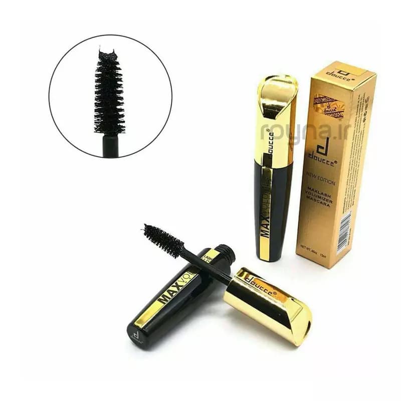 ریمل طلایی دوسه اصلی مدل مکس حجم دهنده و بلند کننده مژه — تصویر ۲
