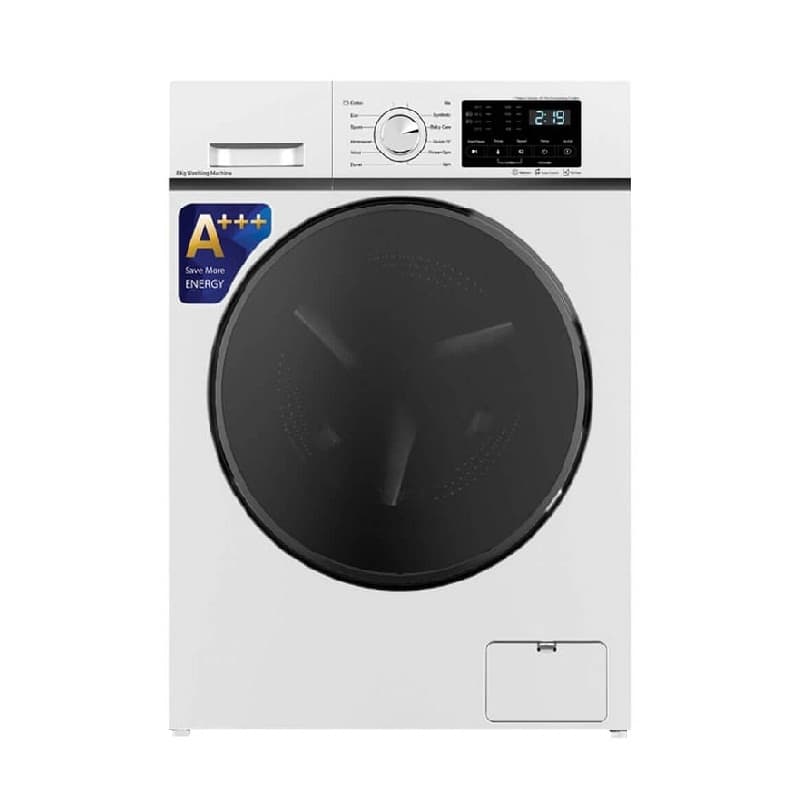 ماشین لباسشویی سام 8 کیلویی مدل UN-Q1435W رنگ سفید