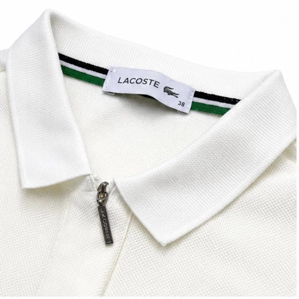 پولوشرت lacoste سفید — تصویر ۵
