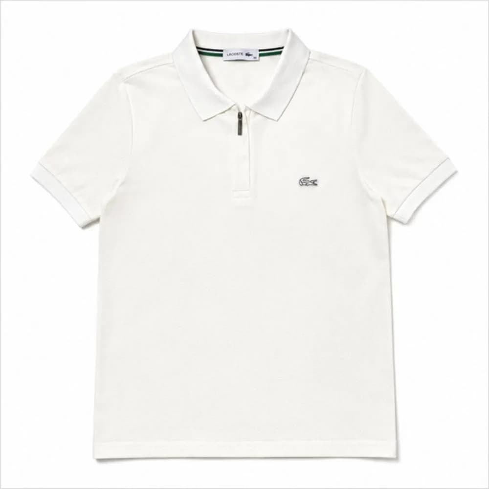 پولوشرت lacoste سفید — تصویر ۳