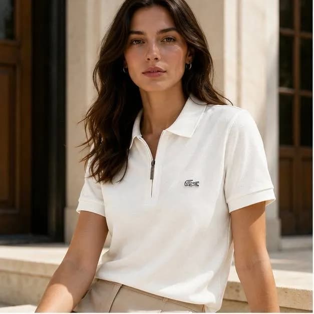 پولوشرت lacoste سفید