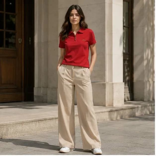 پولوشرت lacoste قرمز