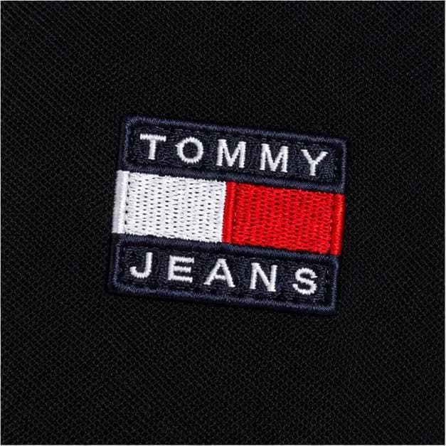 پولوشرت tommy مشکی — تصویر ۳