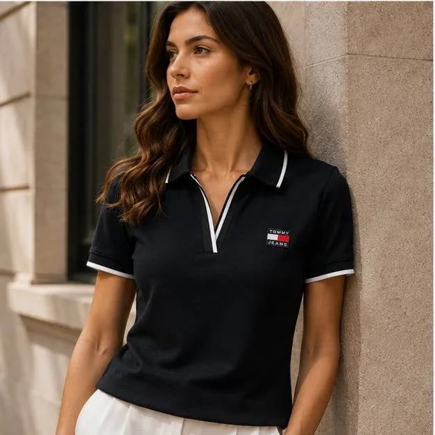 پولوشرت tommy مشکی