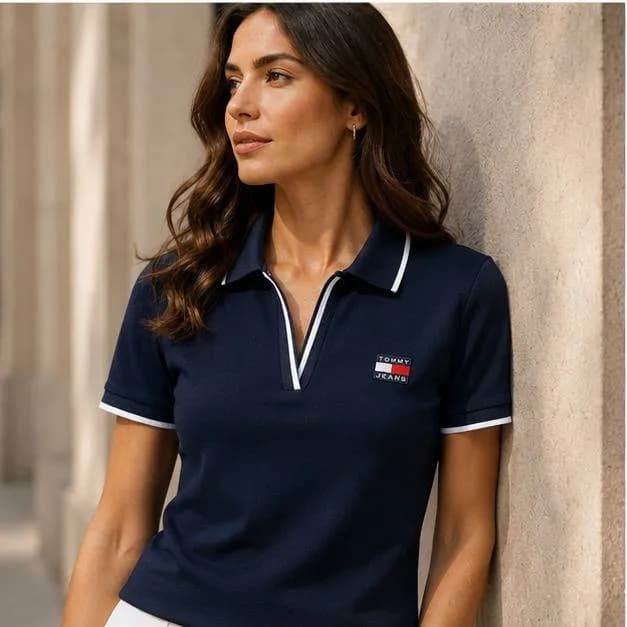 پولوشرت tommy سرمه ای