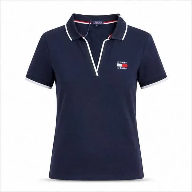پولوشرت tommy سرمه ای — تصویر ۲
