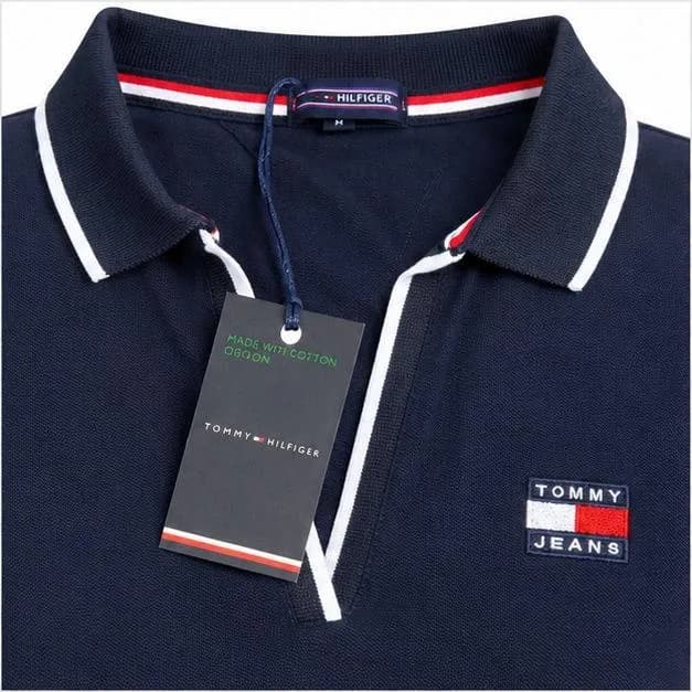 پولوشرت tommy سرمه ای — تصویر ۵