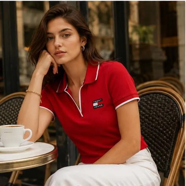 پولوشرت tommy قرمز