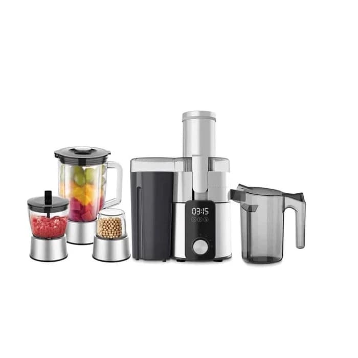 آبمیوه گیری چندکاره گوسونیک مدل GSJ-805 – برای آبگیری، مخلوط‌کردن، آسیاب‌کردن و خردکردن