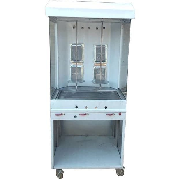 دستگاه کباب ترکی دو سیخ
