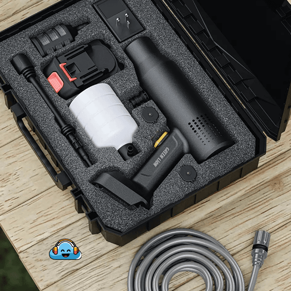 تفنگ شستشوی فشار قوی شارژی گرین لیون CX240 — تصویر ۳