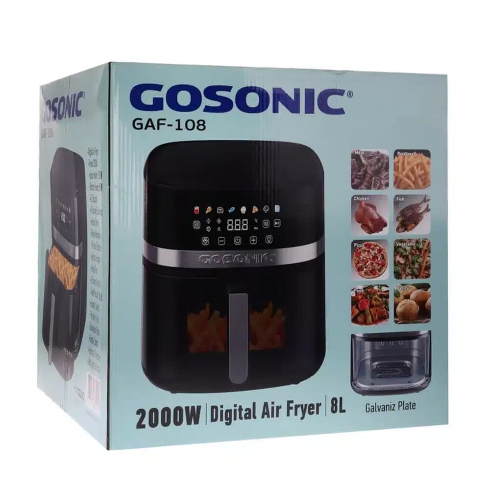 سرخ کن 8 لیتری گوسونیک مدل GAF-108 — تصویر ۲
