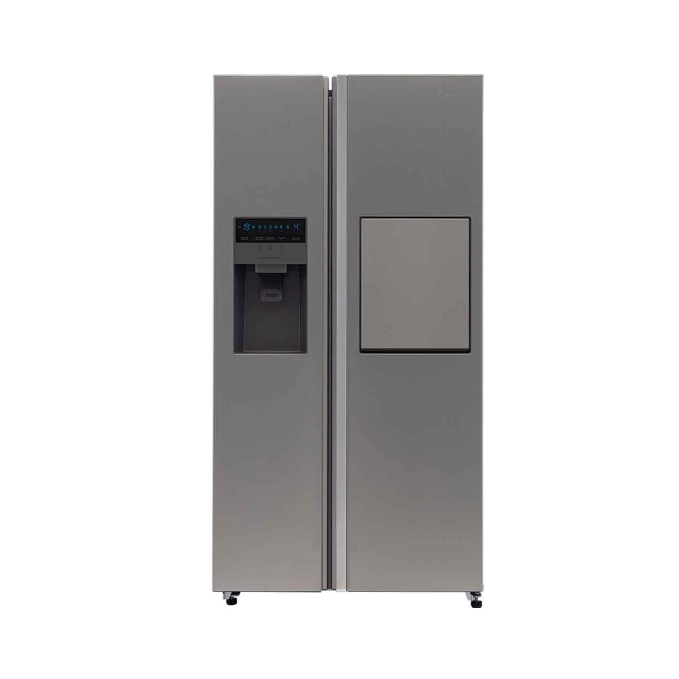 ساید بای ساید اسنوا مدل S2Di-L310-S سری آدینا 35فوت هوشمند رنگ استیل — تصویر ۲