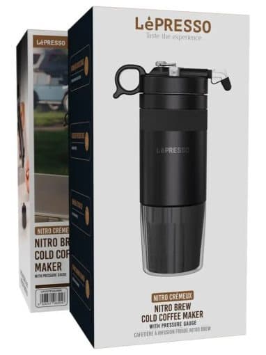 نیترو برو کلد کافی لپرسو مدل LPVICFF0045BK (LePresso Nitro Brew) — تصویر ۴