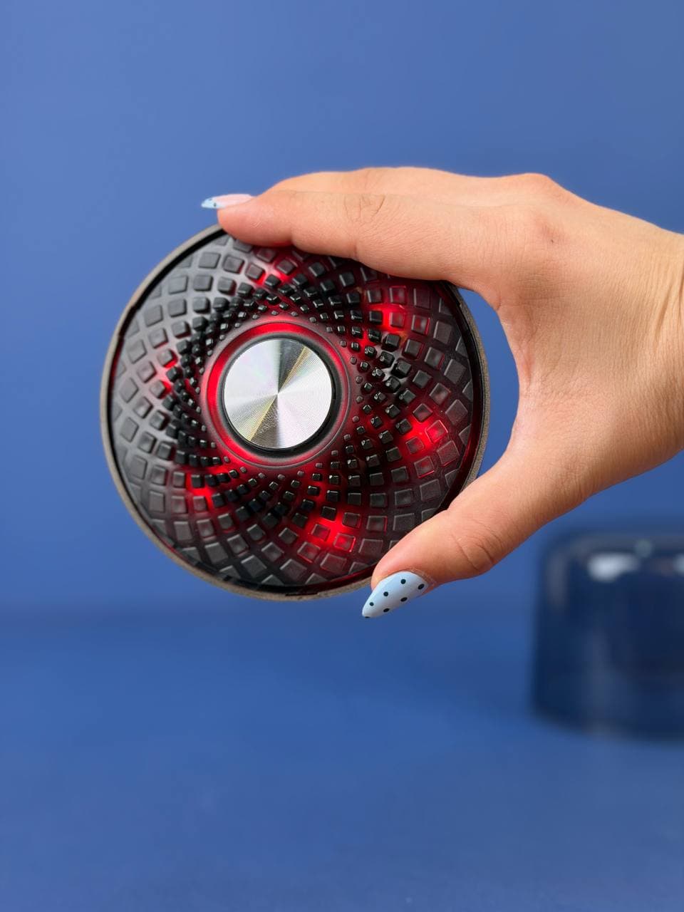 اسپیکر بلوتوثی چراغ دار مدل بیگ دایموند BIG DIAMOND با نور LED اورجینال — تصویر ۵