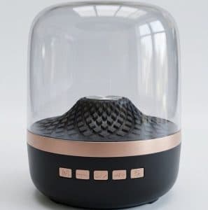 اسپیکر بلوتوثی چراغ دار مدل بیگ دایموند BIG DIAMOND با نور LED اورجینال