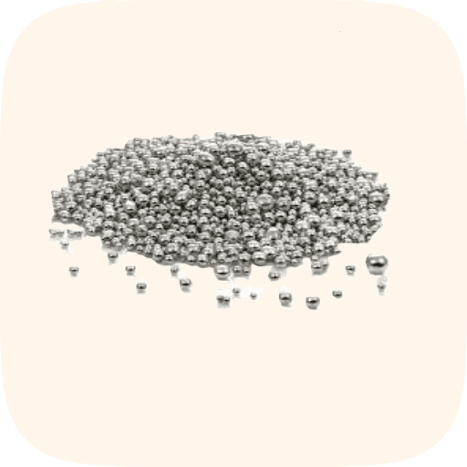 ساچمه نقره 50 گرمی عیار 995