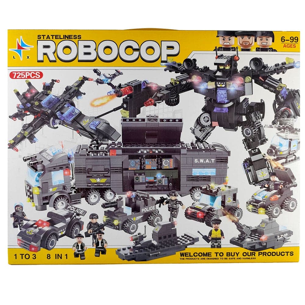 لگو Robocop پلیس آهنی 24 حالته 3 در 1 بزرگ — تصویر ۲