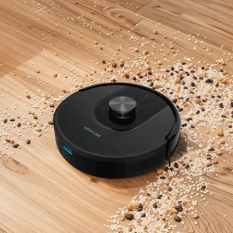 جاروبرقی رباتیک هوشمند گرین لاین Green Lion Smart Robot Vcuum Cleaner — تصویر ۵