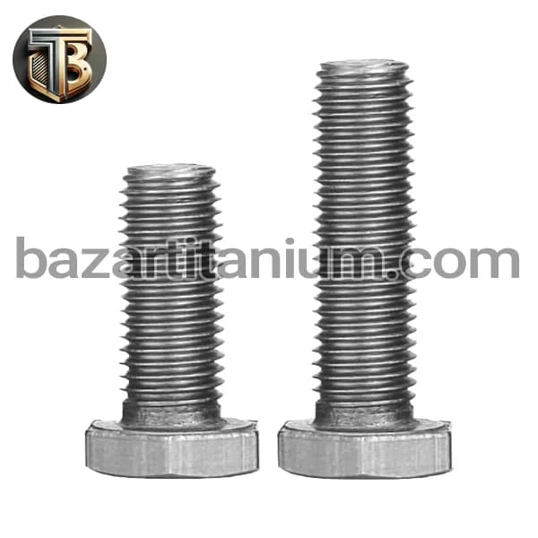 پیچ تیتانیوم گرید 2 – سایز M8 × 50