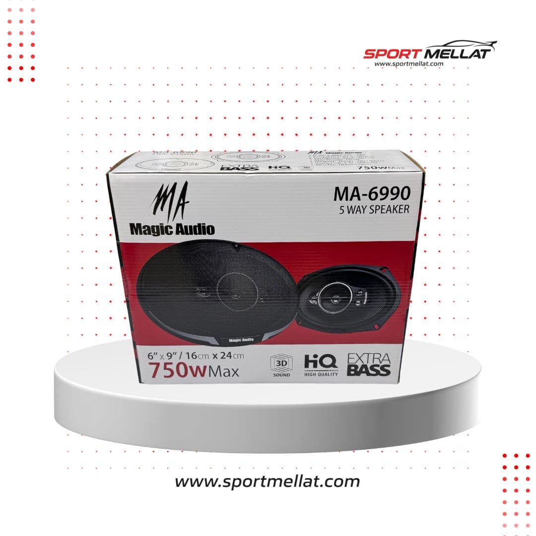 بلندگو بیضی مجیک آئودیو مدل MA-6990 — تصویر ۲