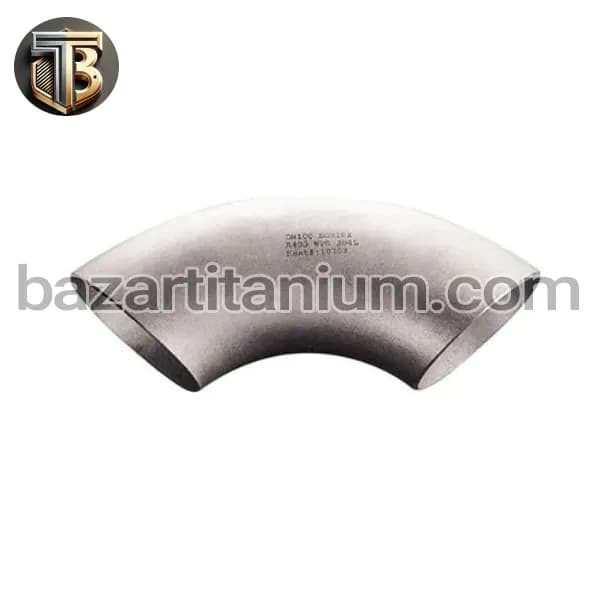 زانو تیتانیوم 90 درجه گرید 2 سایز 1 اینچ