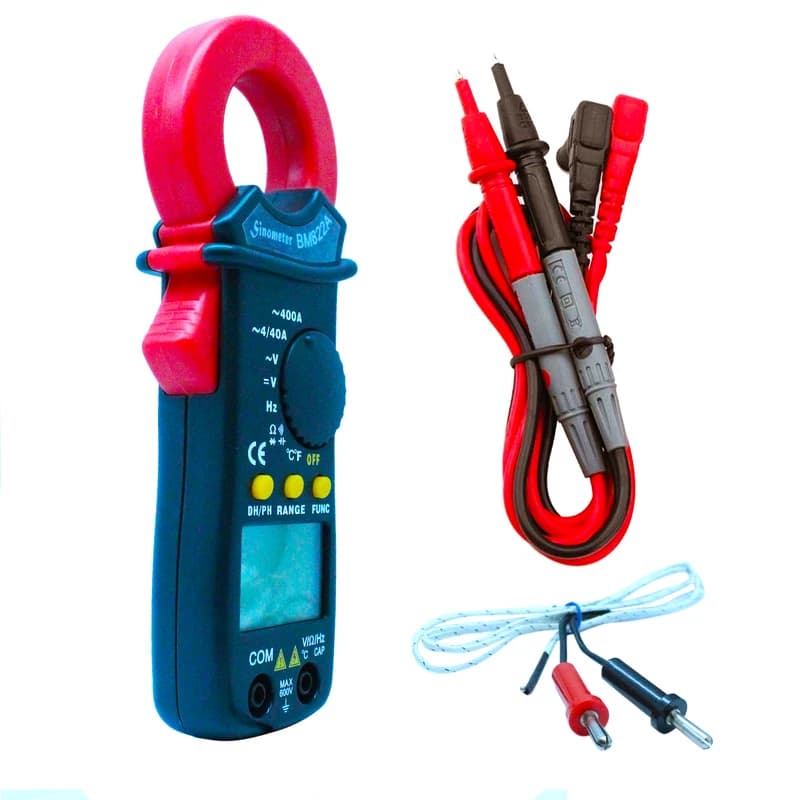 کلمپ امپرمتر DC/AC دیجیتال سینومتر مدل BM823A
