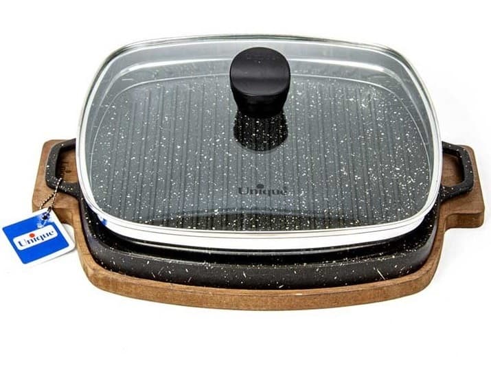 تابه گریل چدنی یونیک مدل UN-6017