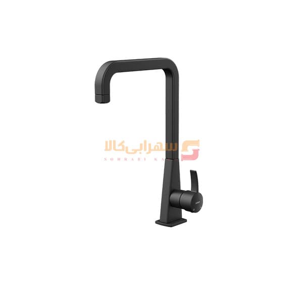 شیر آشپزخانه کسری مدل فیورنزو مشکی — تصویر ۳