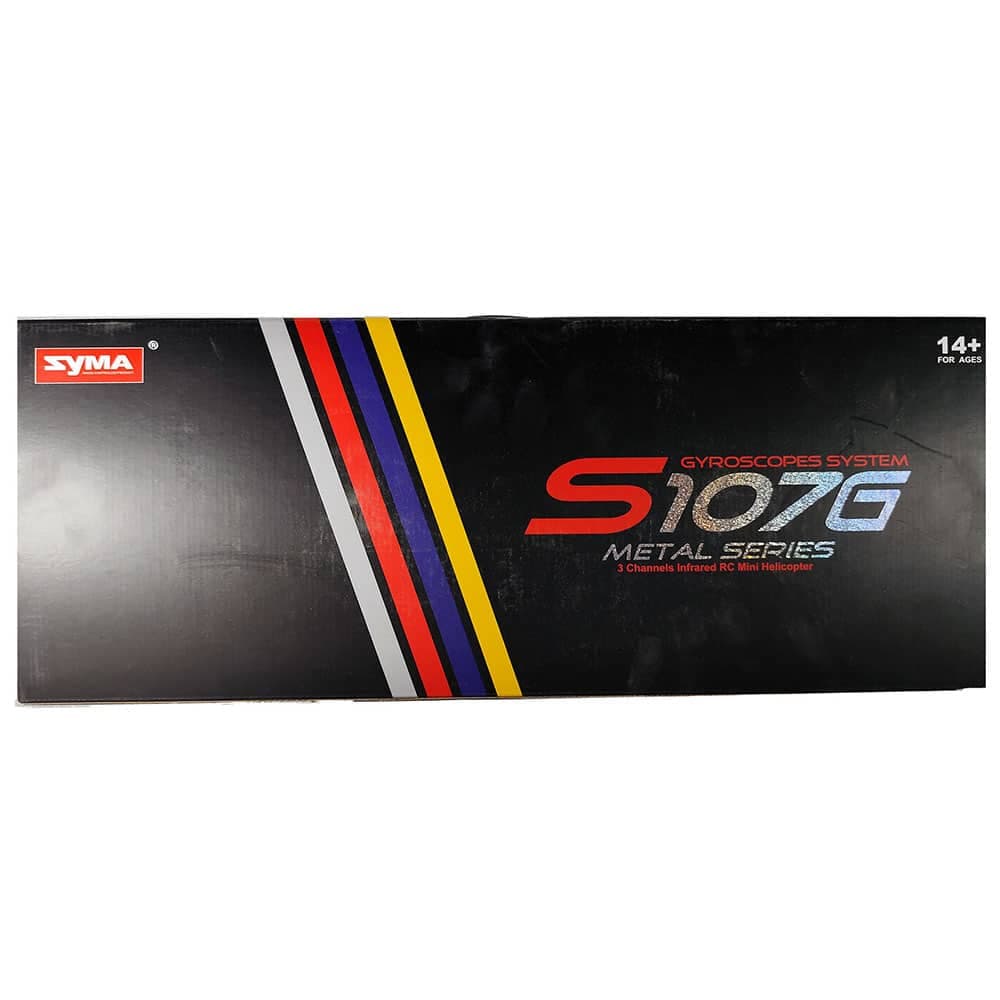 هلیکوپتر کنترلی شارژی فلزی سایما Syma S107G — تصویر ۵