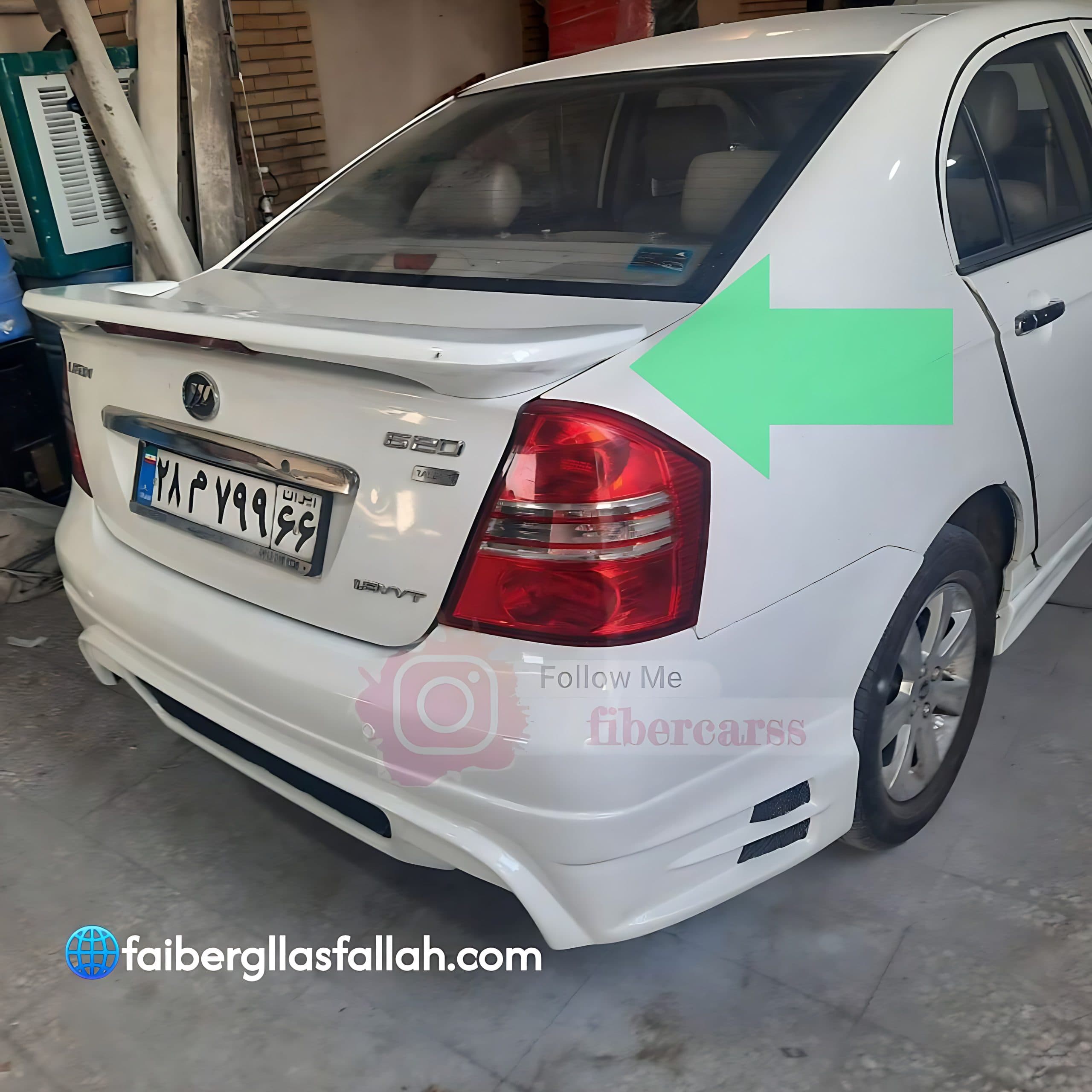 بال صندوق لیفان ۶۲۰ رنگ شده اسپرت