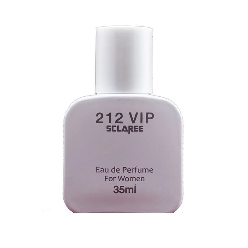 عطر جیبی زنانه اسکلاره مدل 212 VIP حجم 35 میلی لیتر – سفید
