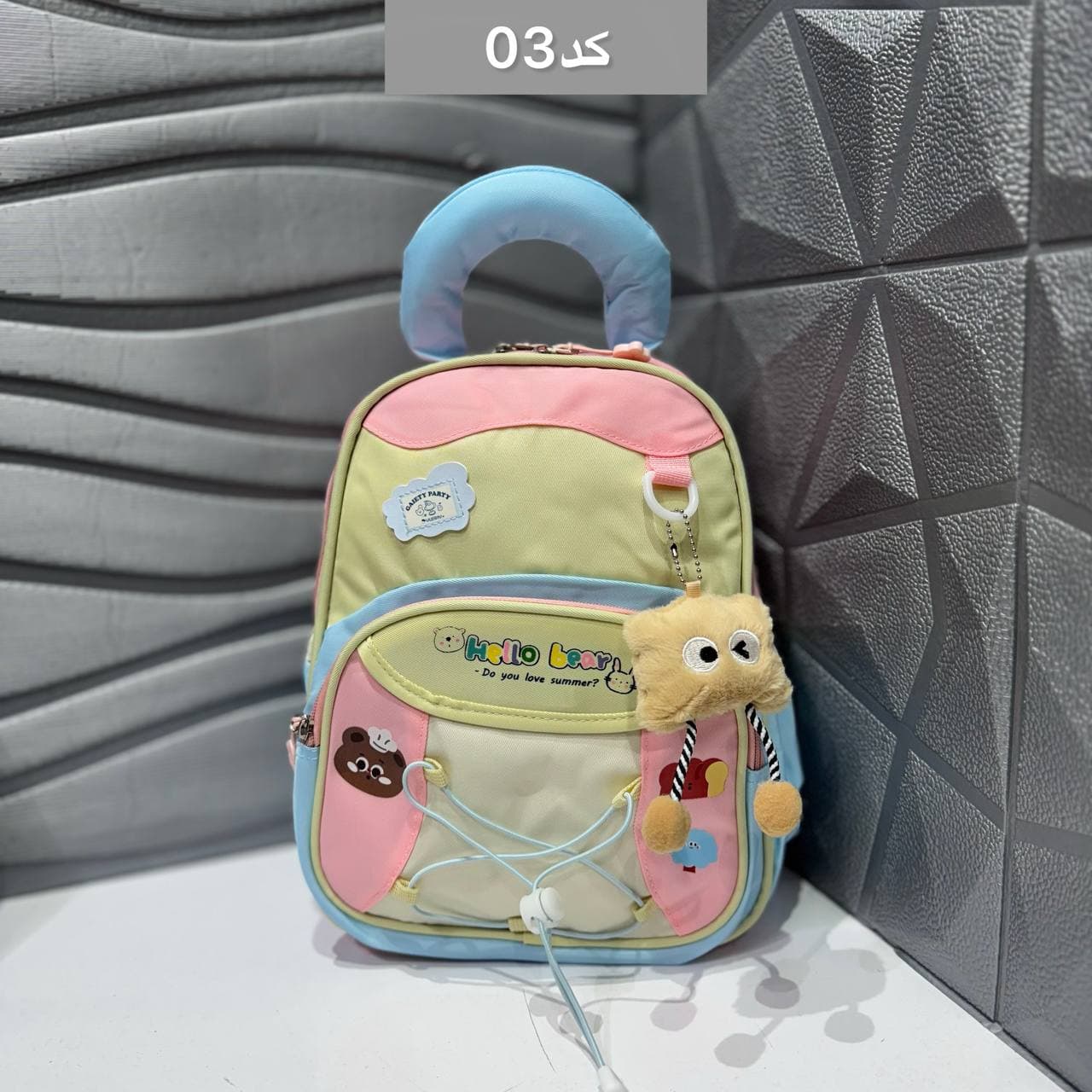 کوله پشتی برند HELLO BEAR کد800 — تصویر ۳