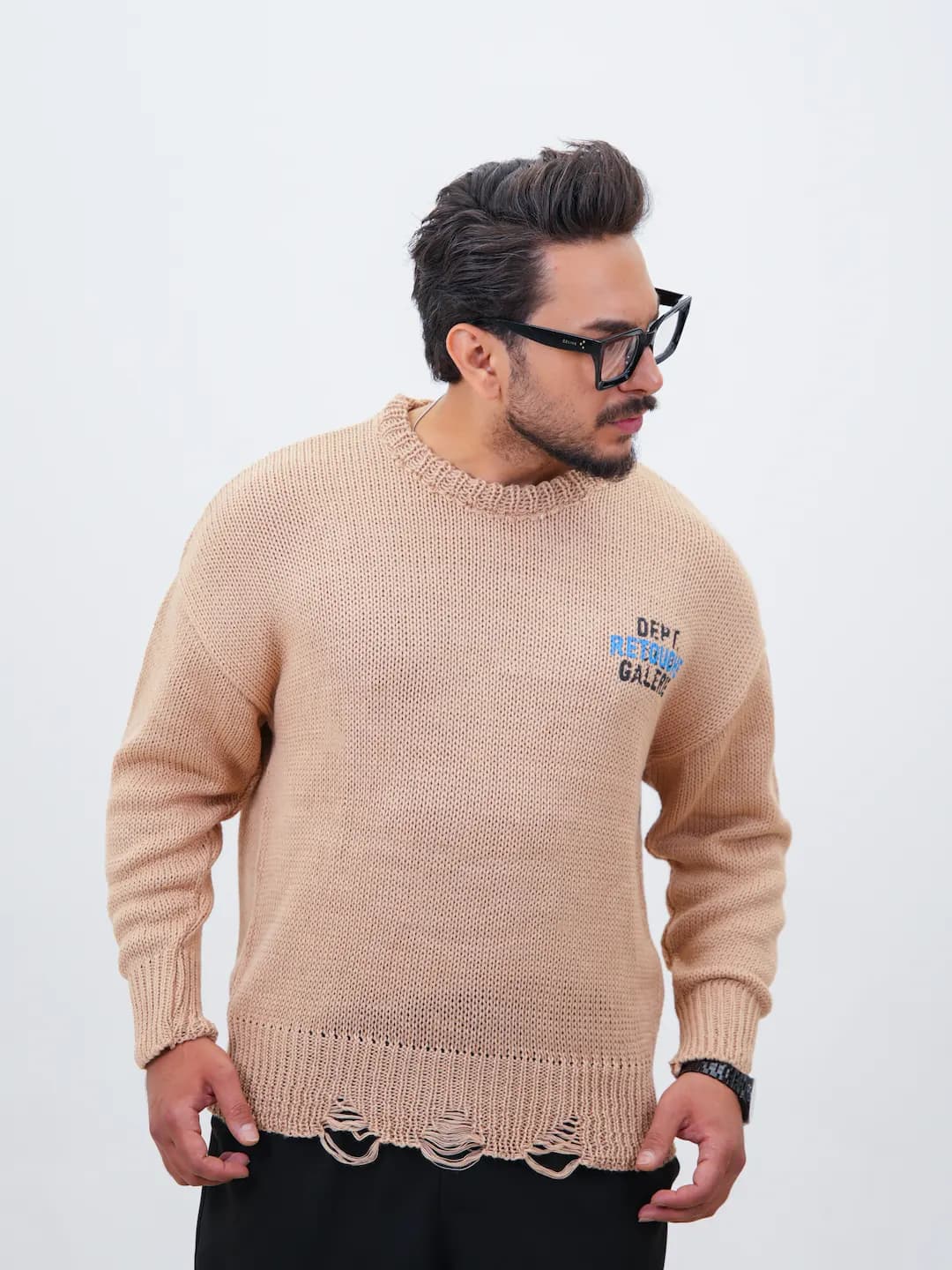 بافت مردانه زاپ دار طرح GALERIE کد 50227