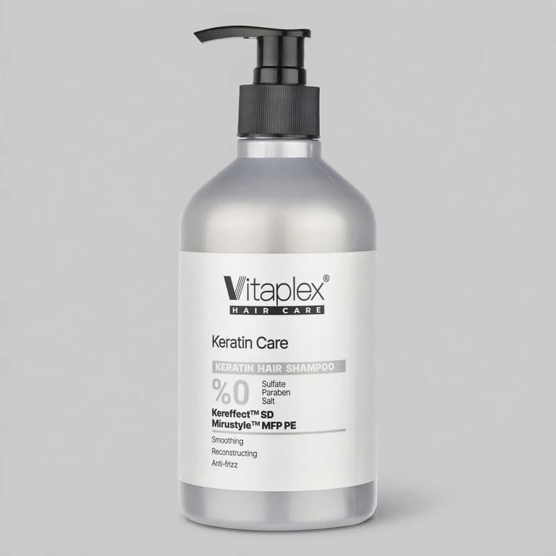 شامپو ویتاپلکس مناسب موهای کراتینه 500ml — تصویر ۵